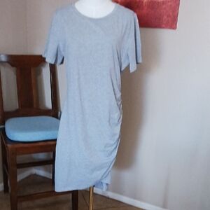 NWT- Grecerelle GC Light Gray Tee Dress